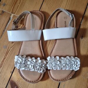 Vertbaudet White Sandals